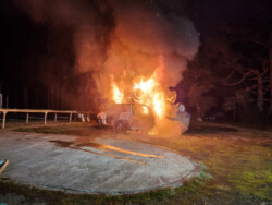 What else to do next except set the cars on fire?
