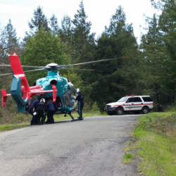 CALSTAR helo Load with VFD, Medic 576 on Tin Barn Road