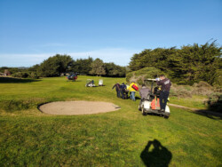 Medical call on Salal Trail, LZ on SR Golf Course
