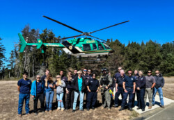 photo of crews training with Henry 1